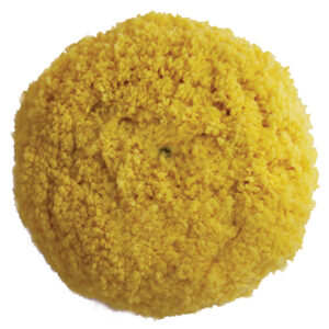 Presta Yellow Blended Wool Medium Cutting Pad – 9″ Screw-On Pad