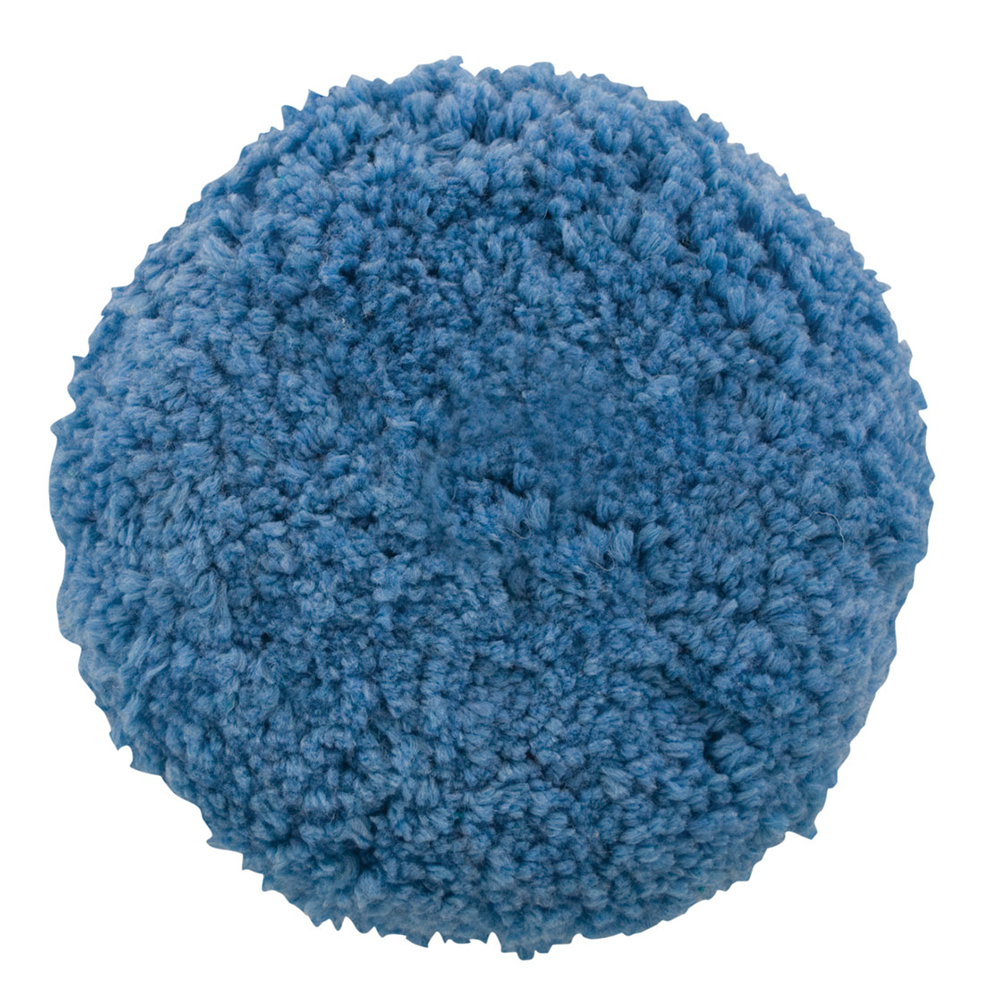 Presta Blue Blended Wool Medium Cutting Pad – 9″ Screw-On Pad Presta Blue Blended Wool Medium Cutting Pad – 9″ Screw-On Pad