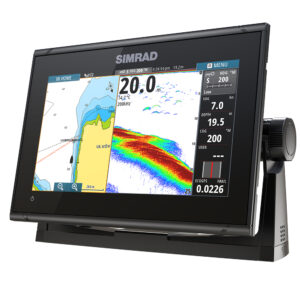 Simrad GO9 XSE Chartplotter/Fishfinder w/C-MAP Discover Chart – No Transducer