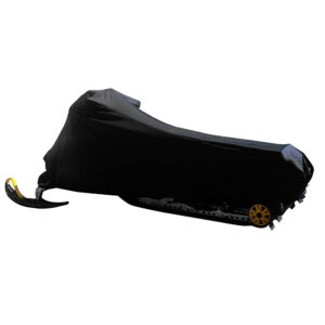 Carver Sun-Dura Medium Snowmobile Cover – Black
