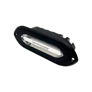 Shadow-Caster SCM-SL Series Flush Mount Spreader Light -Black Housing – Full-Color