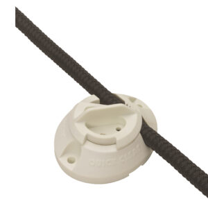 Barton Marine Quick Cleat – 5/16″ – White