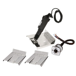 Uflex 12×12 Polished Stainless Steel Trim Tab Kit