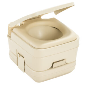 Dometic&trade; 962 Portable Toilet – 2.5 Gallon – Parchment
