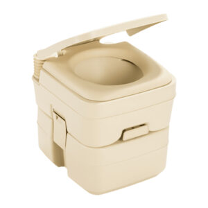 Dometic&trade; 966 Portable Toilet – 5 Gallon – Parchment