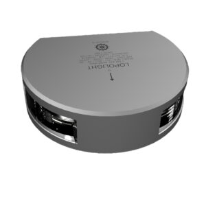 Lopolight Series 201-011 – Masthead Light – 3NM – Vertical Mount – White – Silver Housing