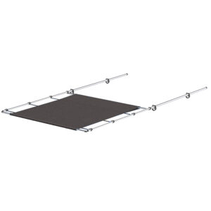SureShade PTX Power Shade – 63″ Wide – Stainless Steel – Grey
