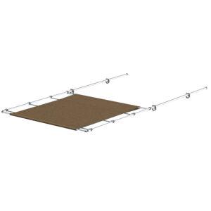SureShade PTX Power Shade – 51″ Wide – Stainless Steel – Toast