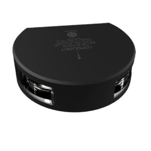 Lopolight Series 301-011 – Masthead Light – 5NM – Horizontal Mount – White – Black Housing