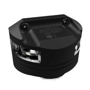 Lopolight Series 301-011 – Masthead Light w/Deck Light – 5NM – Vertical Mount – White – Black Housing