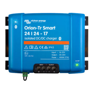 Victron Orion-TR Smart Isolated DC-DC Converter – 24 VDC to 24 VDC – 400W – 17AMP