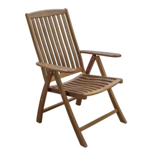 Whitecap Reclining Arm Chair – Teak