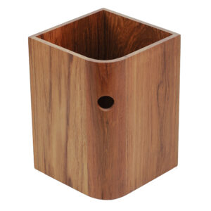 Whitecap EKA Collection Waste Basket – Teak