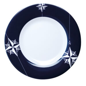 Marine Business Melamine Round Dessert Plate – NORTHWIND – 7″ Set of 6