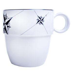Marine Business Melamine Non-Slip Coffee Mug – NORTHWIND – Set of 6