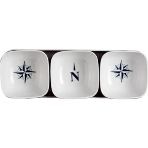 Marine Business Melamine Snack Set – NORTHWIND – Set of 4