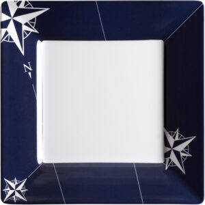 Marine Business Melamine Square Dessert Plate – NORTHWIND – 8.2″ Set of 6