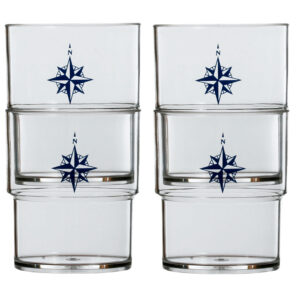 Marine Business Stackable Glass Set – NORTHWIND – Set of 12