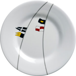 Marine Business Melamine Round Dessert Plate – REGATA – 7″ Set of 6