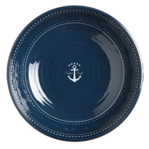 Marine Business Melamine Deep, Round Soup Plate – SAILOR SOUL – 8.8″ Set of 6