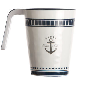 Marine Business Melamine Non-Slip Coffee Mug – SAILOR SOUL – Set of 6