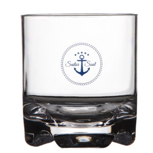 Marine Business Stemless Water/Wine Glass – SAILOR SOUL – Set of 6