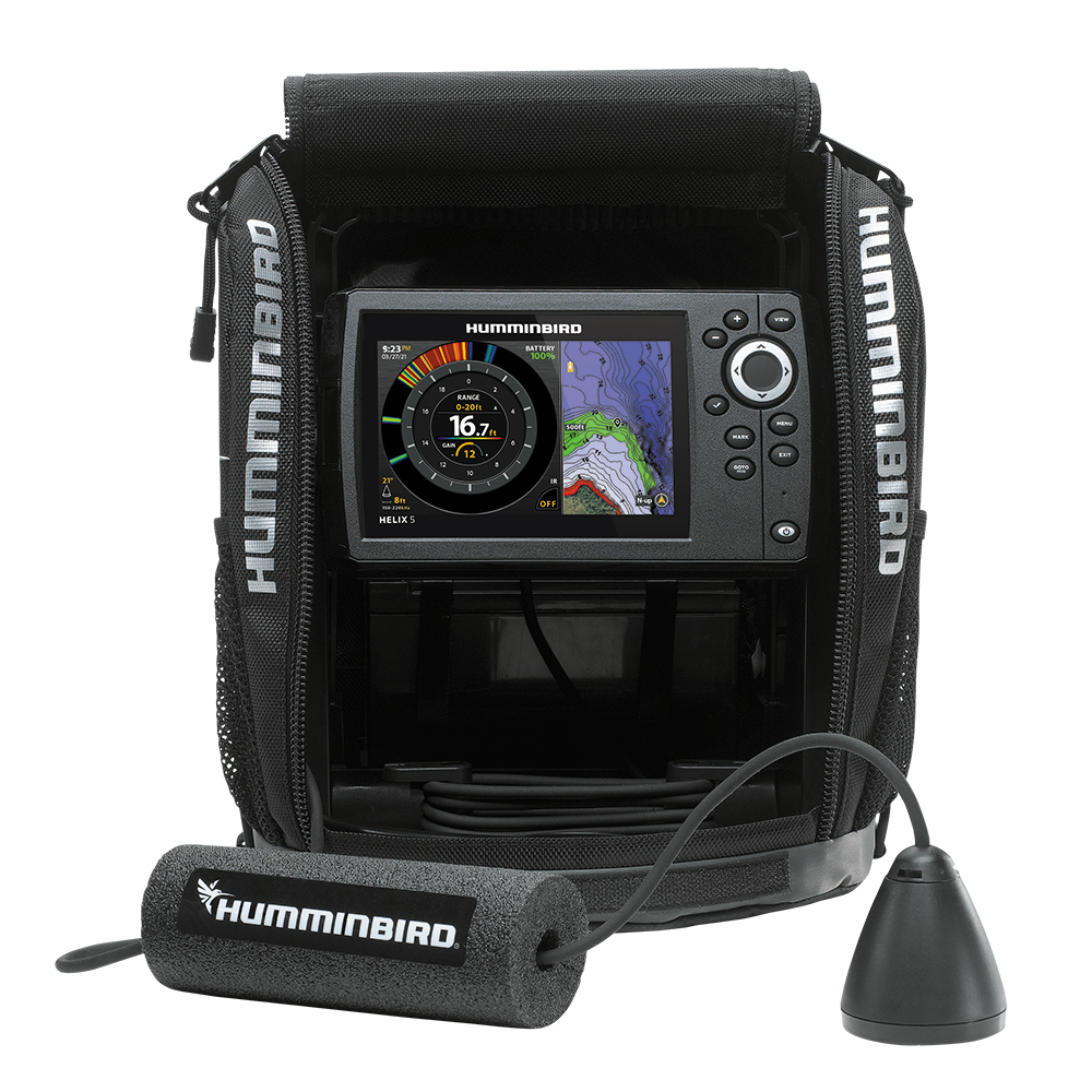 Humminbird ICE HELIX 5 CHIRP GPS G3 – Sonar/GPS All-Season Humminbird ICE HELIX 5 CHIRP GPS G3 – Sonar/GPS All-Season