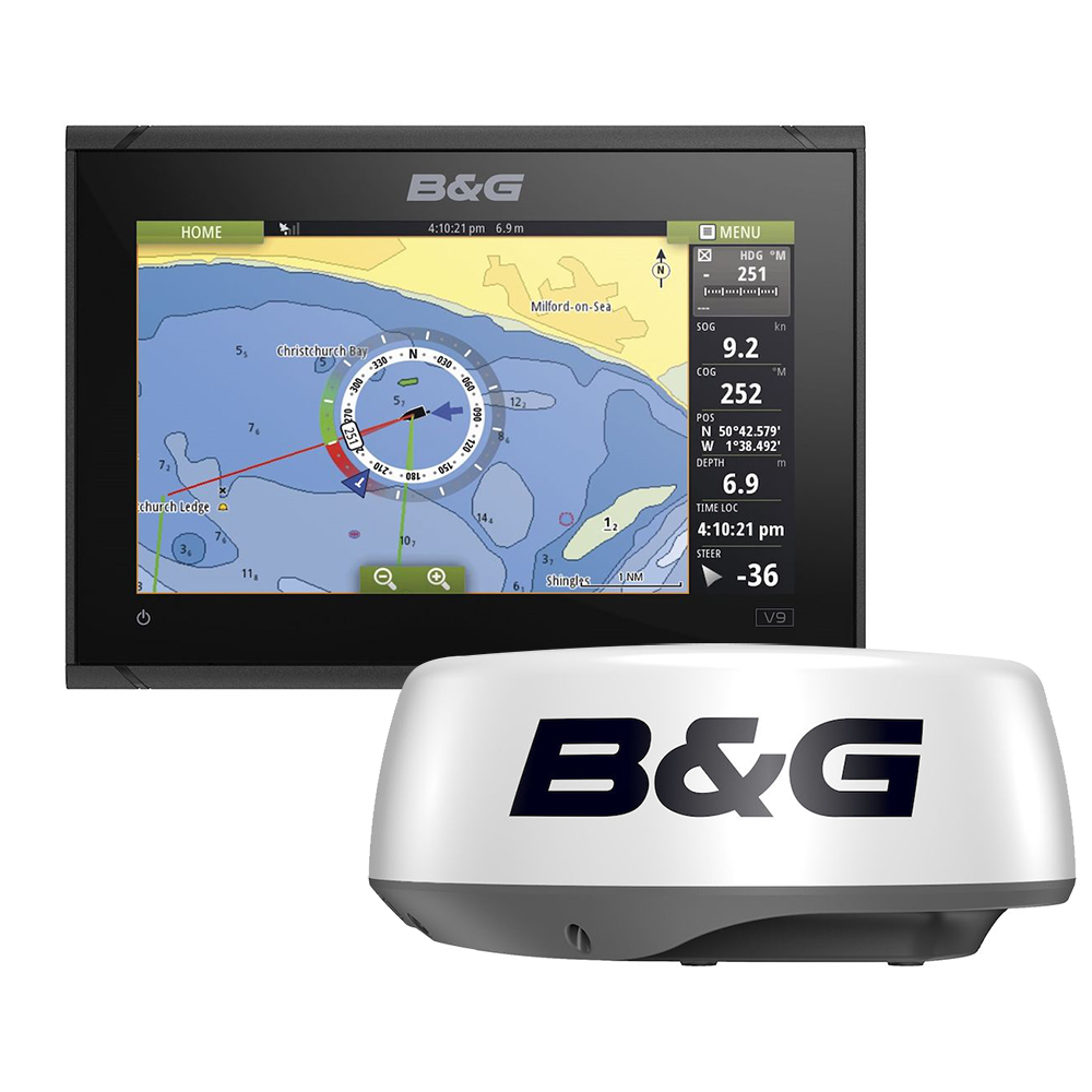 B&G Vulcan 9 Radar Bundle w/HALO20 Radar B&G Vulcan 9 Radar Bundle w/HALO20 Radar