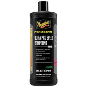 Meguiar's Mirror Glaze Ultra Pro Speed Compound – Heavy Cut, High Gloss – 32oz