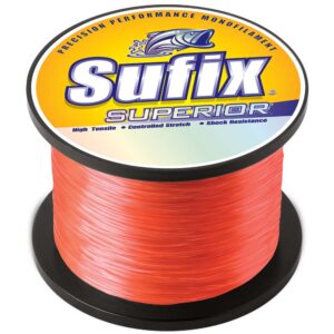 Sufix Superior Neon Fire Monofilament – 100lb – 545 yds