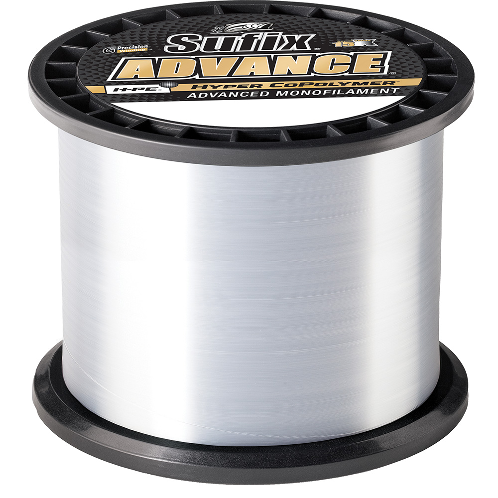 Sufix Advance® Monofilament – 8lb – Clear – 1200 yds Sufix Advance® Monofilament – 8lb – Clear – 1200 yds