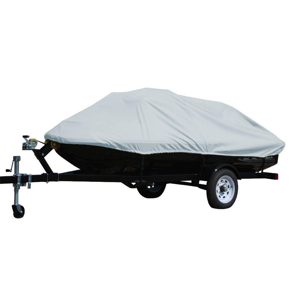 Carver Poly-Flex II Styled-to-Fit Cover f/2-3 Seater Personal Watercrafts – 124″ X 48″ X 44″ – Grey Carver Poly-Flex II Styled-to-Fit Cover f/2-3 Seater Personal Watercrafts – 124″ X 48″ X 44″ – Grey