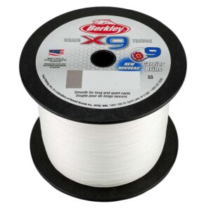Berkley x9 Braid Crystal – 8lb – 2188 yds – X9BBK8-CY