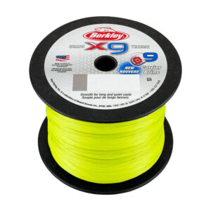 Berkley x9 Flame Green Braid – 15lb – 2188 yds – X9BBK15-GG