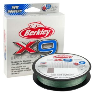 Berkley x9 Braid Low-Vis Green – 20lb – 164 yds – X9BFS20-22