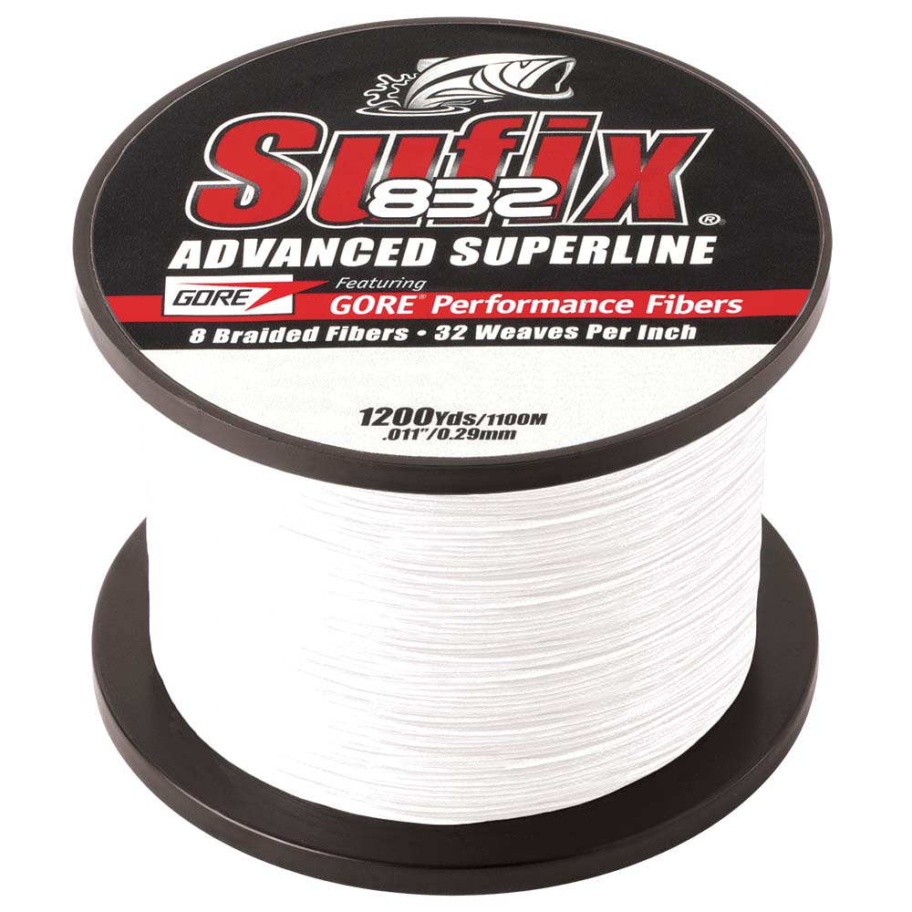 Sufix 832® Advanced Superline® Braid – 6lb – Ghost – 1200 yds Sufix 832® Advanced Superline® Braid – 6lb – Ghost – 1200 yds