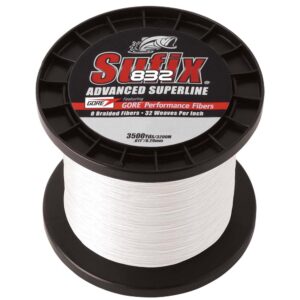 Sufix 832&reg; Advanced Superline&reg; Braid – 10lb – Ghost – 3500 yds