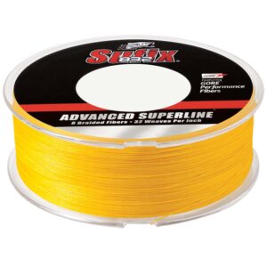 Sufix 832&reg; Advanced Superline&reg; Braid – 20lb – Hi-Vis Yellow – 600 yds