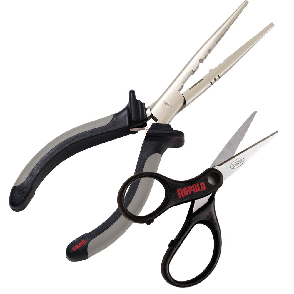 Rapala Pliers & Super Line Scissors Combo Rapala Pliers & Super Line Scissors Combo