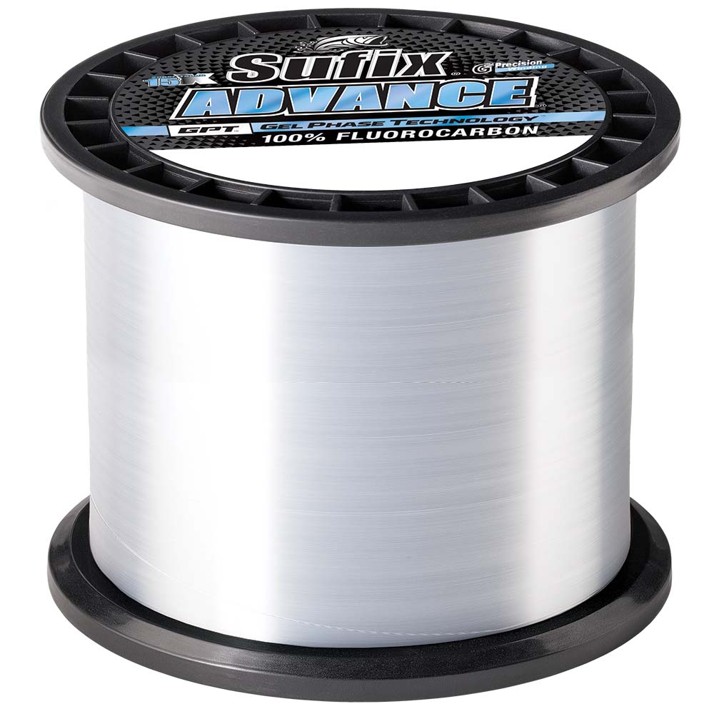Sufix Advance® Fluorocarbon – 17lb – Clear – 1200 yds Sufix Advance® Fluorocarbon – 17lb – Clear – 1200 yds
