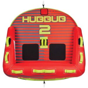 Full Throttle Hubbub 2 Towable Tube – 2 Rider – Red