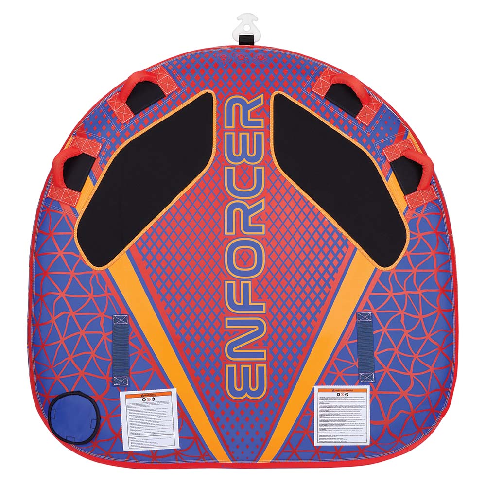Full Throttle Enforcer Towable Tube – 2-Rider – Red Full Throttle Enforcer Towable Tube – 2-Rider – Red