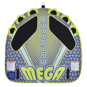 Full Throttle Mega Enforcer Towable Tube – 3 Rider – Yellow