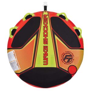 Full Throttle Wake Shocker Towable Tube – 2 Rider – Red