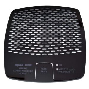 Fireboy-Xintex CO Alarm 12/24V DC w/Interconnect – Black