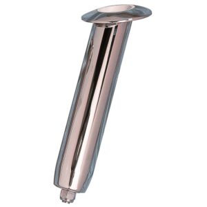 Rupp Large Stainless Steel Bolt-less Swivel Rod Holder – 15&deg;