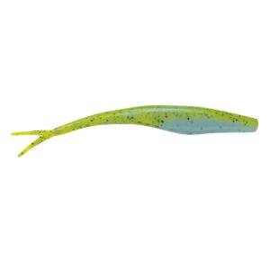 Berkley Gulp!&reg; Saltwater Jerk Shad – 5″ – Chartreuse Pepper Neon