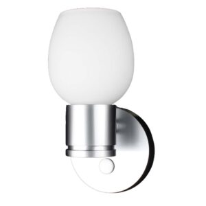 Lunasea LED Wall Light – Brushed Nickel – Tulip Glass