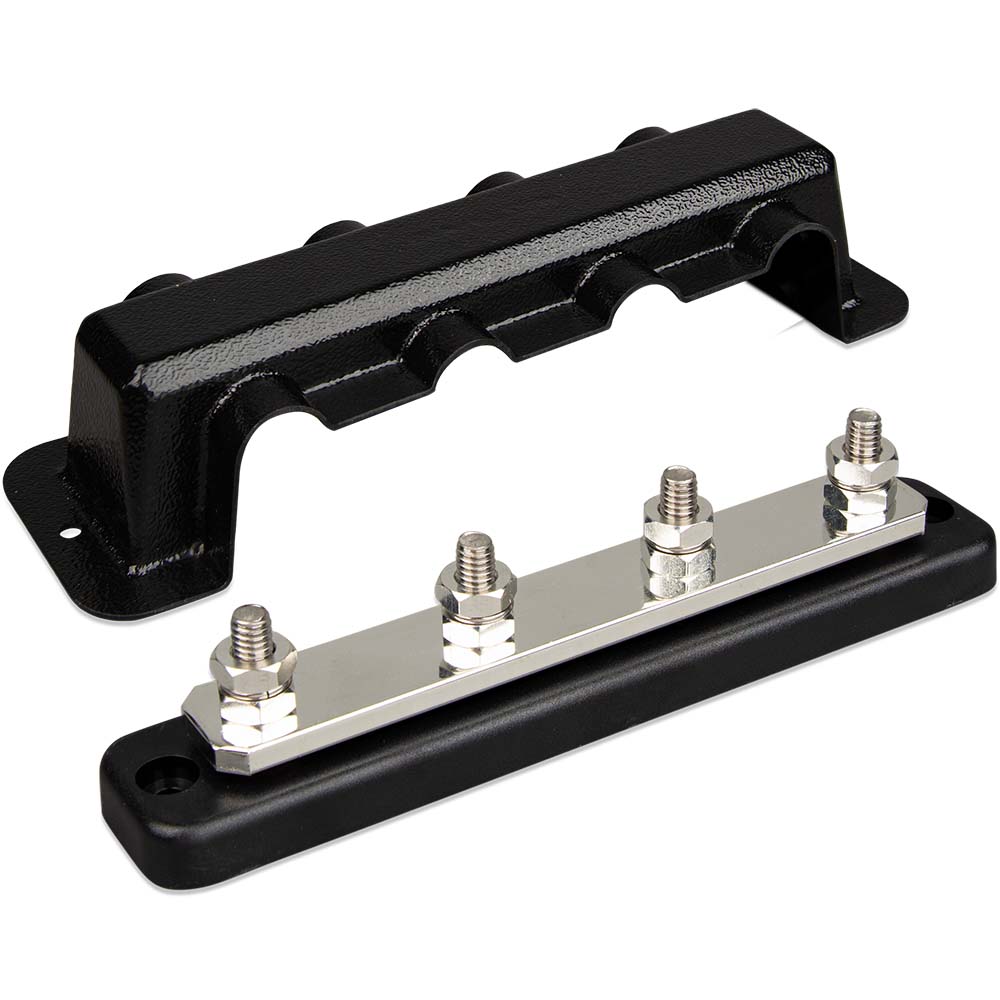 Victron Busbar 250A 4P & Cover 4X 5/16″ Terminals Victron Busbar 250A 4P & Cover 4X 5/16″ Terminals