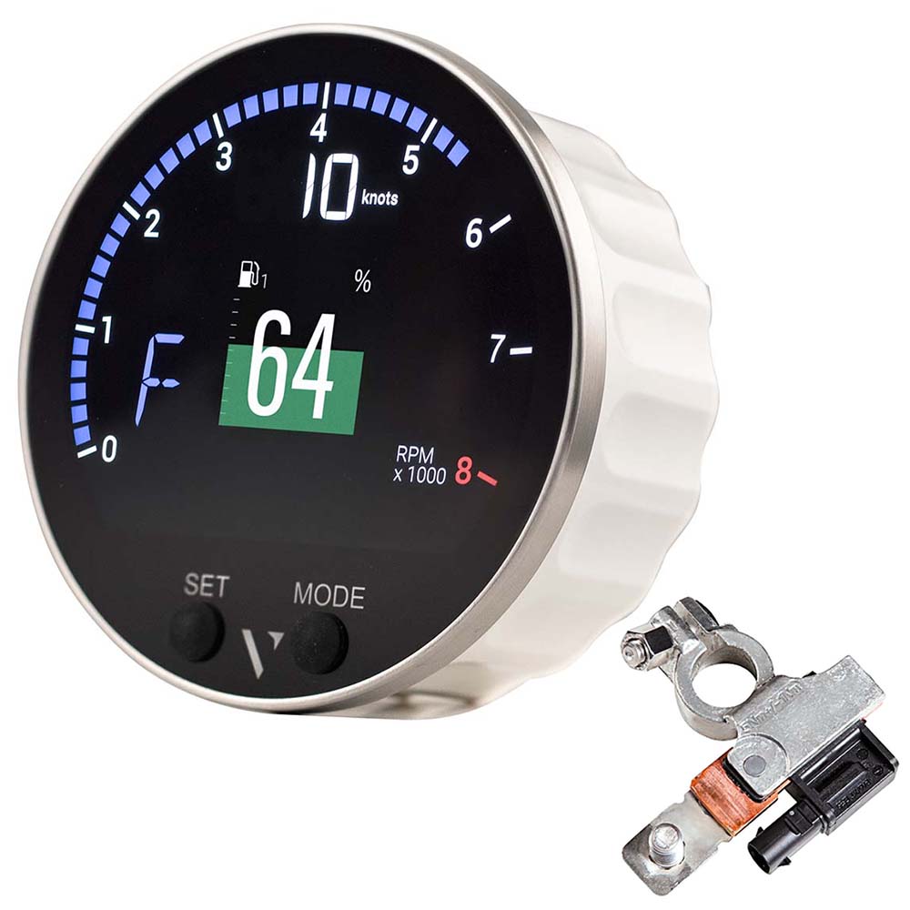 Veratron 85mm (3-3/8″) VMH-35 Multifunction Gauge w/Battery Sensor Veratron 85mm (3-3/8″) VMH-35 Multifunction Gauge w/Battery Sensor